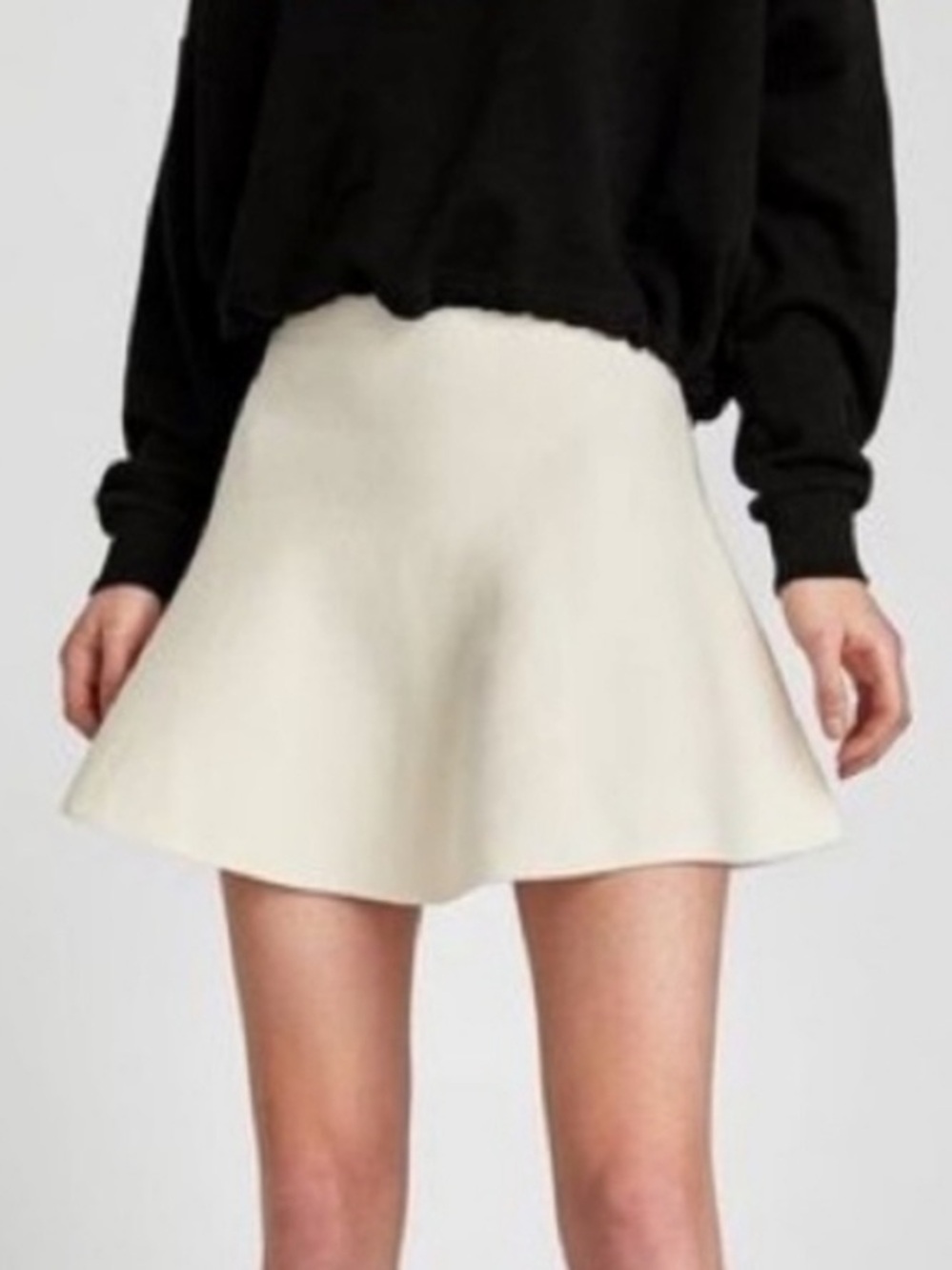 Zara Girls Knit Mini Skirt